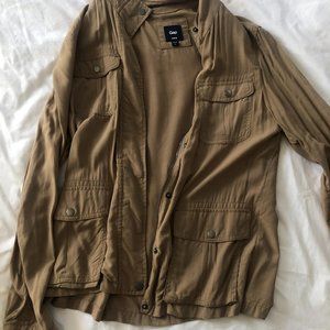 Gap Tan Utility Jacket Size Medium